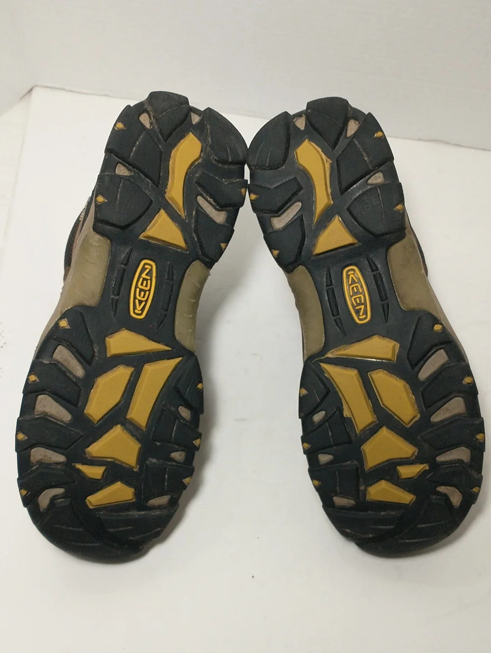 Keen Gypsum II Mid Waterproof Leather Hiking Boot, Men's Size 9.5, Brown/Black
